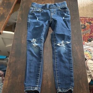 Cat & Jack Kids Distressed Blue Jeans